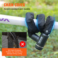 Bike Chain Lock 8mm 2.79ft Heavy Duty Anti-Theft 2 Keys