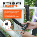 Bike Chain Lock 8mm 2.79ft Heavy Duty Anti-Theft 2 Keys