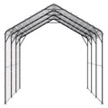 Metal Carport 10x15ft Galvanized Steel Frame Car Garage Tent