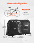Bike Travel Bag TSA Lock Bicycle Storage Case Airplane 130cm