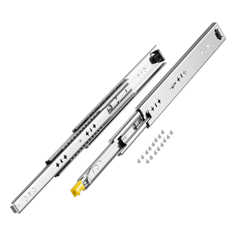 Drawer Slides Full Extension 250lbs Ball Bearing Lock 16-60in