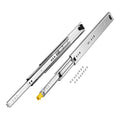 1 Pair 16-60in Soft-Close Drawer Slides Ball Bearing Full Extension