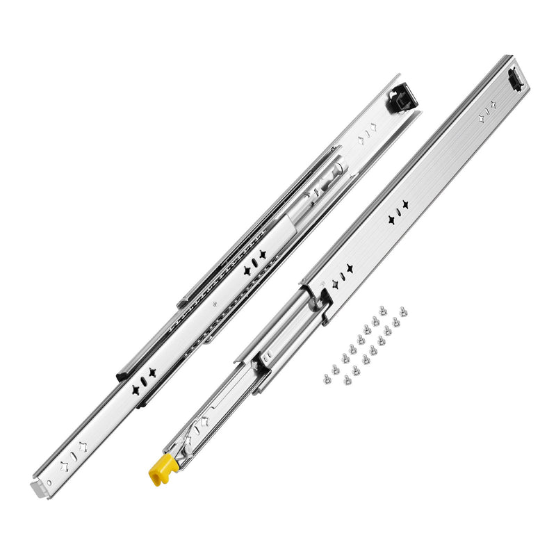 16-60in Soft Close Ball Bearing Drawer Slides Full Extension Pair
