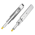 1 Pair 18-60in Soft-Close Drawer Slides Ball Bearing Full Extension