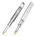 1 Pair 18-60in Soft-Close Drawer Slides Ball Bearing Full Ext