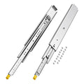 1 Pair 18-60in Soft-Close Drawer Slides Ball Bearing Full Ext