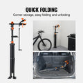 Bike Repair Stand 80lb Heavy-Duty Adjustable Telescopic Arm Magnetic Tray