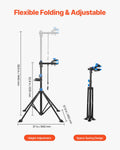 Bike Repair Stand Heavy Duty Adjustable 835-1440mm Magnetic Tray