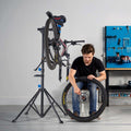 Bike Repair Stand Heavy Duty Adjustable 835-1440mm Magnetic Tray
