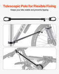 Bike Repair Stand 49.9kg Adjustable 1025-1510mm Foldable Tool Tray
