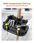 Bike Repair Stand 49.9kg Adjustable 1025-1510mm Foldable Tool Tray