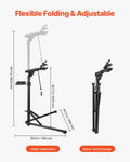 Bike Repair Stand 1035-1630mm Adjustable Height Foldable Magnetic Tray