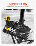 Bike Repair Stand 1035-1630mm Adjustable Height Foldable Magnetic Tray
