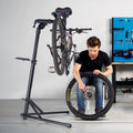 Bike Repair Stand 1035-1630mm Adjustable Height Foldable Magnetic Tray