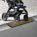 Curb Ramp 6.5cm Rise 15 Ton Heavy Duty Rubber Driveway Ramp Set