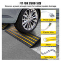 Curb Ramp 2 Pack 6.5cm Rise Heavy Duty 15 Ton Rubber Driveway