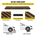 Curb Ramp 2 Pack 6.5cm Rise Heavy Duty 15 Ton Rubber Driveway