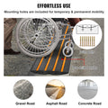 Curb Ramp 2 Pack 6.5cm Rise Heavy Duty 15 Ton Rubber Driveway