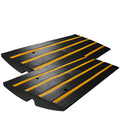Curb Ramp 2 Pack 6.5cm Rise Heavy Duty 15 Ton Rubber Driveway