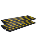 Curb Ramp 2 Pack 6.5cm Rise Heavy Duty 15 Ton Rubber Driveway