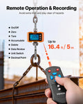 Digital Crane Scale 2000kg Heavy Duty Industrial Hanging Scale Remote