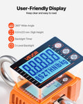 Digital Crane Scale 2000kg Heavy Duty Industrial Hanging Scale Remote