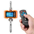 Digital Crane Scale 2000kg Heavy Duty Industrial Hanging Scale Remote