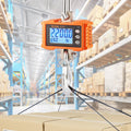 Digital Crane Scale 1000kg 2200lbs Hanging Industrial Orange