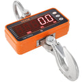 Digital Crane Scale 1000kg Orange LED Remote Control