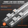 SBR20 Linear Guide Rail Set 1000mm 2pcs Rails 4pcs Blocks CNC