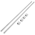 SBR20 Linear Guide Rail Set 1800mm 2x Rails 4x Blocks CNC