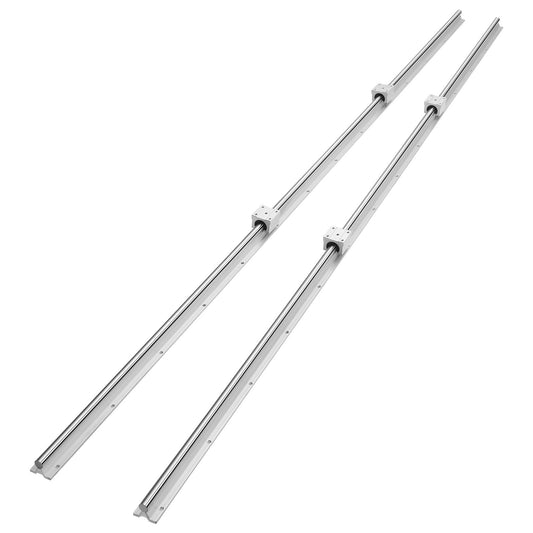 SBR20 2200mm Linear Guide Rail Set, 2x Rails 4x Blocks CNC