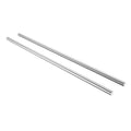 Linear Motion Rod 25mm x 1000mm Carbon Steel Shaft 2 Pack