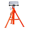 Heavy Duty Roller Stand 1136kg Load Folding Adjustable Height 27.6-52