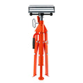 Heavy Duty Roller Stand 1136kg Load Folding Adjustable Height 27.6-52