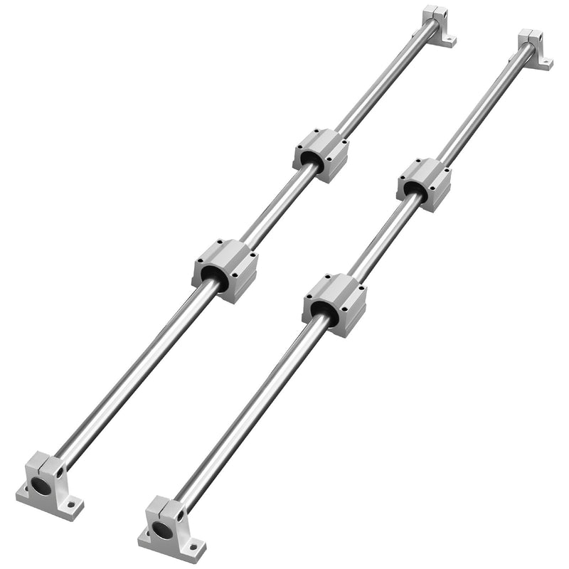 SFC20 1200mm Linear Guide Rail Set 2 Rails 4 Blocks CNC Automated