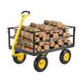 Garden Cart 1400lb Steel Heavy Duty Wagon 13
