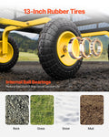 Garden Cart 1400lb Steel Heavy Duty Wagon 13