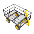 Garden Cart 1400lb Steel Heavy Duty Wagon 13
