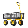 500lb Steel Garden Cart Heavy Duty Wagon 10