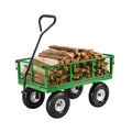 Garden Cart 680lbs Steel Mesh Sides 10