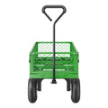 Garden Cart 680lbs Steel Mesh Sides 10