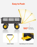 Garden Cart 900lb Steel Wagon 10