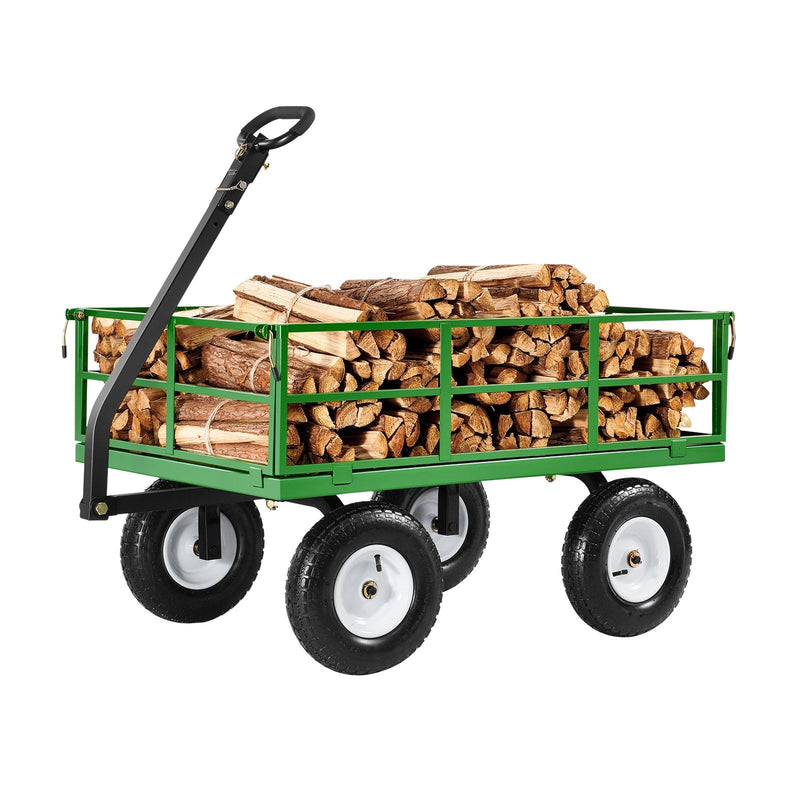 Steel Garden Cart 1200kg Heavy Duty Wagon 13