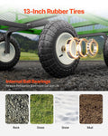 Steel Garden Cart 1200kg Heavy Duty Wagon 13