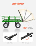 Steel Garden Cart 1200kg Heavy Duty Wagon 13