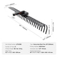 Tow Behind Landscape Rake 1.5m Dethatcher 21 Steel Coil Tines