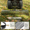 Tow Behind Dethatcher 1.8m 36 Steel Tines 3-Point Tractor