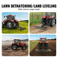 Tow Behind Dethatcher 1.8m 36 Steel Tines 3-Point Tractor
