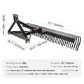 Tow Behind Dethatcher 1.8m 36 Steel Tines 3-Point Tractor